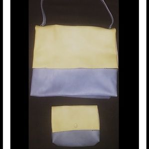 Two Tone Bag - resembles Celine All Soft bag